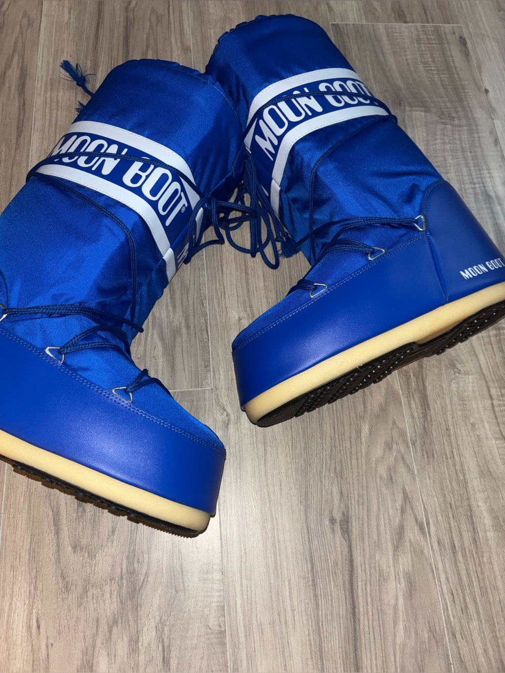 Moon Boot Royal Blue Waterproof Snow Boots